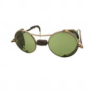 American Optical Green Goggles Safety Glasses Vintage Cool Old Steampunk